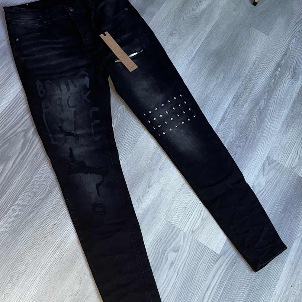 Black Ksubi jeans size 32 - Picture 2 of 4